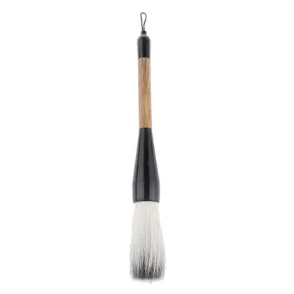 Chinese Writing Brush Calligraphy Brushes Wolf & Goat Hair Short Bamboo Shaft Painting Brush Chinese Drawing Supplies