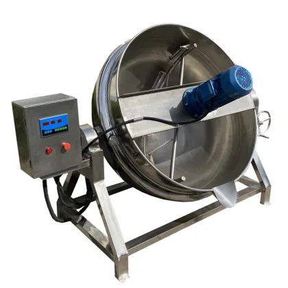 Electric Gas Heating Candy Caramelizing Machine for Peanuts and Almonds