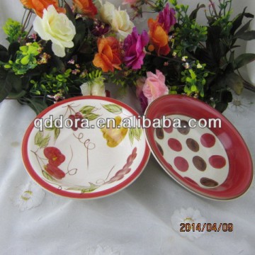 Hand made ceramic bowl wholesale , cheap ceramic stoneware bowl , chinese ceramic bowl