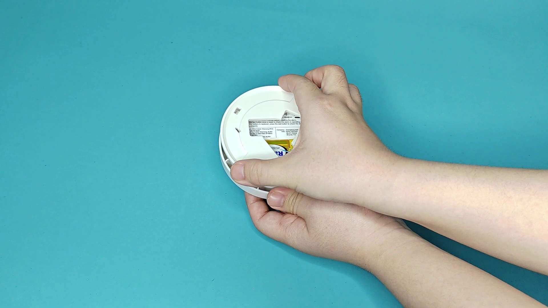 Photoelectric sensor smoke alarm for home
