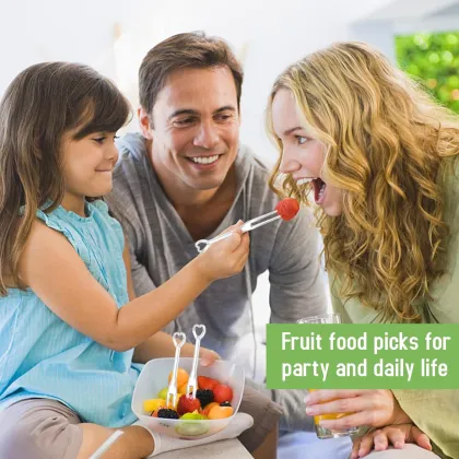 Cocktail Picks & Mini Forks: Disposable Plastic Forks for Parties and Daily Use