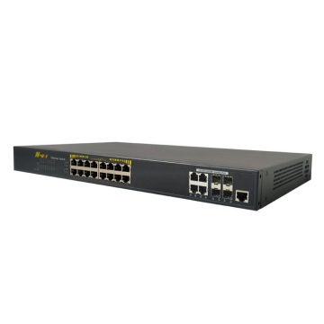 L2 10 / 100M 16 portar POE-omkopplare