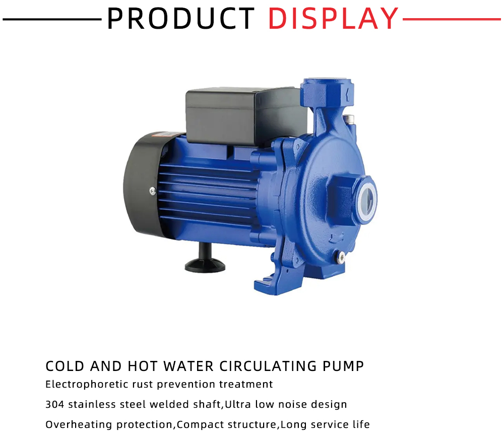 Cold and hot water circulating pump x