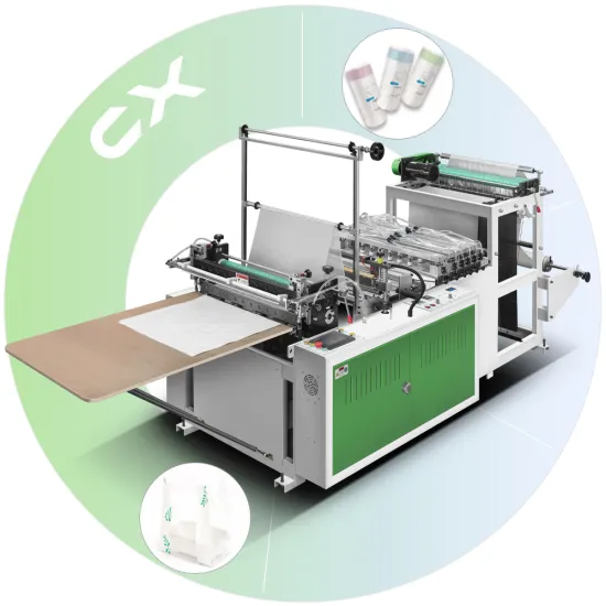 Computer Heat-Sealing and Cold-Cutting Plastic Bag Making Machine CX-600