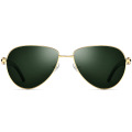 Aviators Black Buffalo Horn Sunglasses