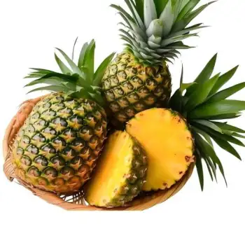 Juicy Golden Tropical Pineapple