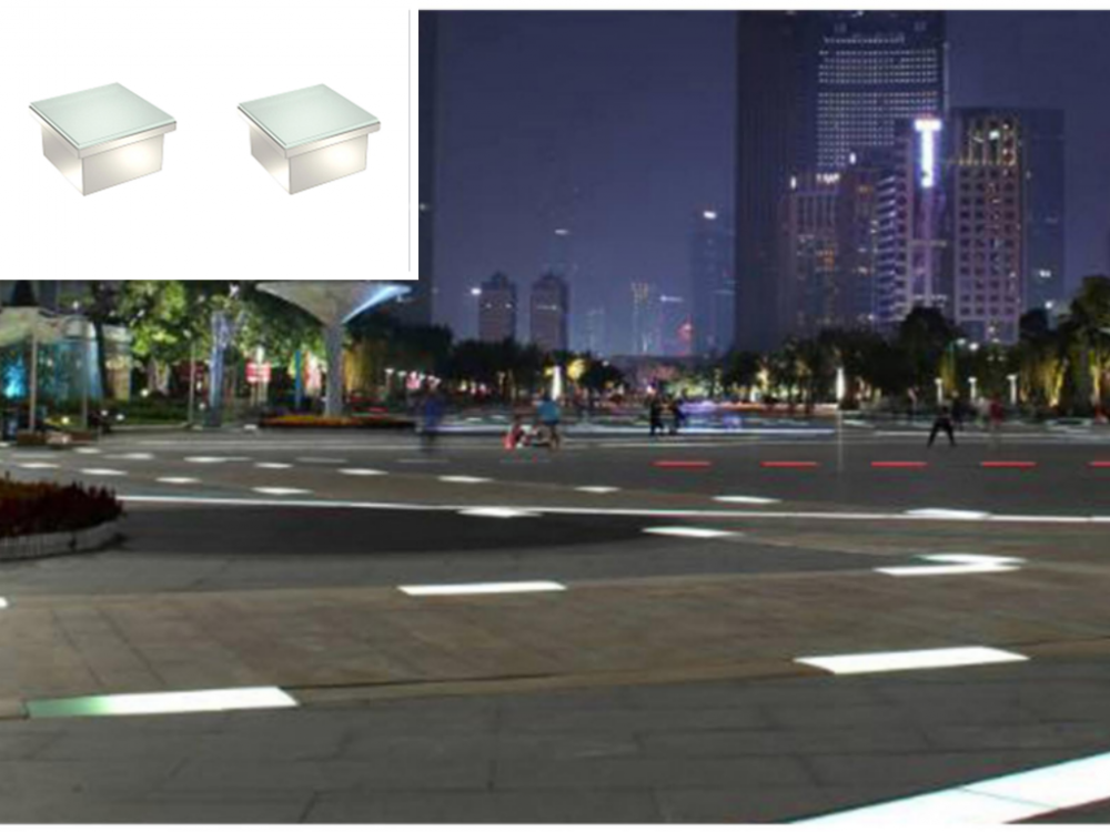 LED underground light with precision cast aluminum