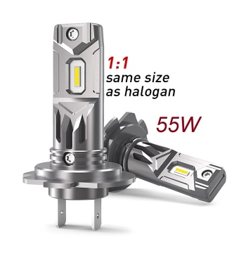 1:1 Design Plug and Play H11 LED Headlight Bulbs for Car