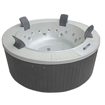 Down East Hot Tubs 8 persone Massaggio rotondo per le vasche da bagno per esterni