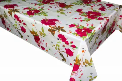 Pvc Printed fitted table covers Table Linens Costco