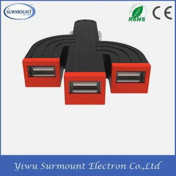 2016 new design high speed multi usb charger 3 port usb car charger