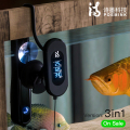 Indicateur d&#39;humidité d&#39;eau d&#39;aquarium pour aquariums Thermomètre de température pour aquariums pH TDS mètres