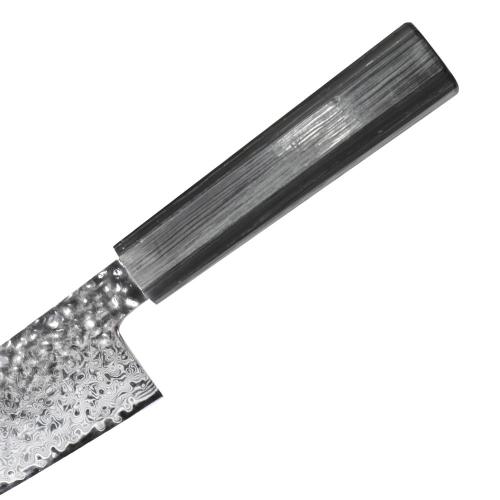 Couteau de chef en acier Damascus 67 couches de haute qualité