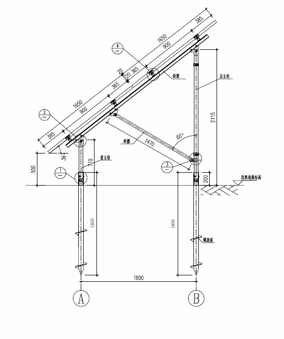 Ground Screw Pole Mounting System