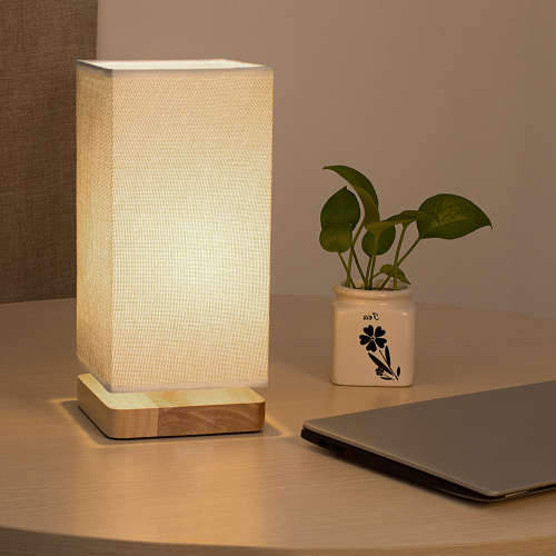 Japanischer Stil minimalistischer moderner Nachttischtischlampe