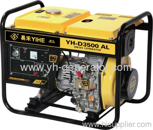 3kw Open Type Portable Diesel Generator 