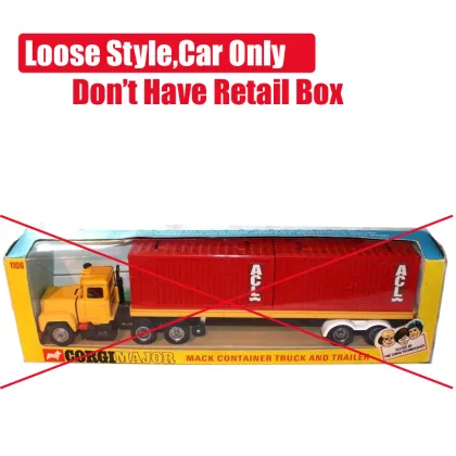 1:76 Scale brand corgi Actros container Heavy duty cargo Truck trailer Richards & Son Ltd haulage metal diecast model Car Toys