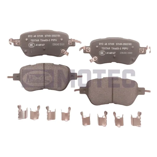 OE Quality Brake Pads for BYD Qin Plus EV 2021 - STHR-3502140 Ceramic/Semi-Metallic - Factory Store