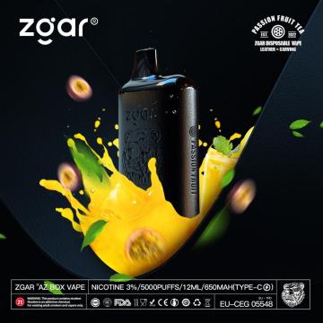 Lea Box Pro Desechable Vape Zgar 5000 Puffs