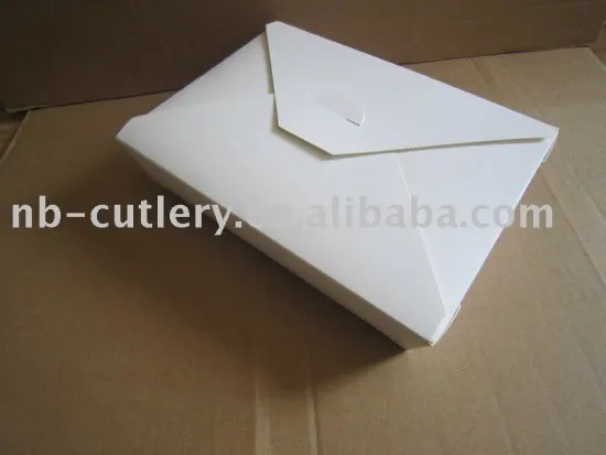 take out paper food pail container