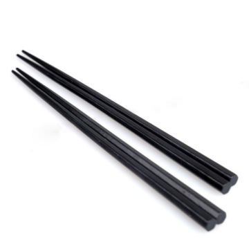 New Arrival Eco-friendly Black Solid Wood Chinese Chopsticks