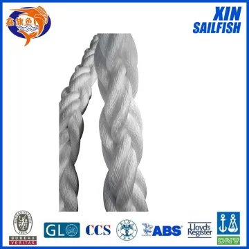 2015 good quality 8 strand pp and polyester mixed cheap price mooring line/hawser