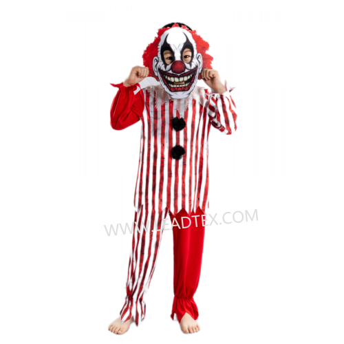 Costumes de garçons du clown d'Halloween