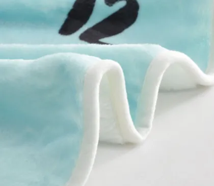 Newborn round Flannel Photograph baby milestone Blanket