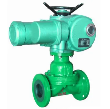 Electric PFA Fluorine Lined Diaphragm Valve