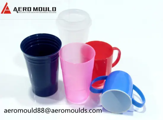 plastic colorful cups mould