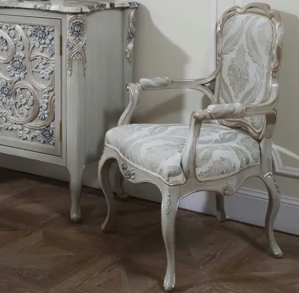 Alibaba Retro french louis style italian leather dining chair