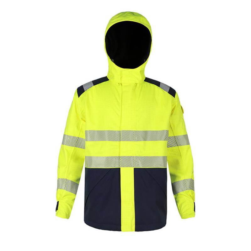 Fr High Vis Vis Winterジャケット反射的な防水ジャケット