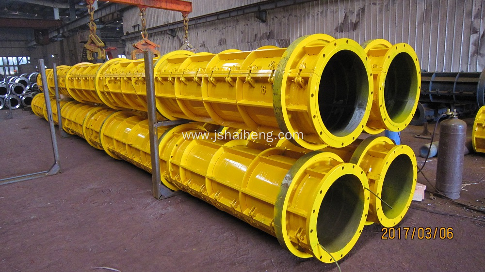 Pre-tensioned Spun Circular Concrete Steel Mould