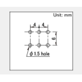 Spun series push switch