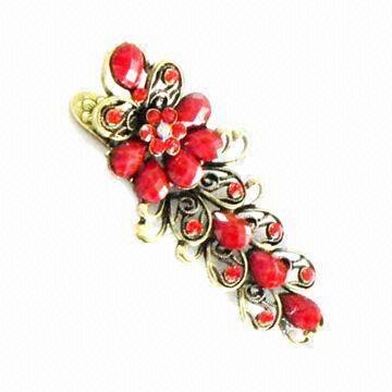 Τελευταία Barrette μαλλιά κράμα μόδας 2012 με κρύσταλλα/διαμάντια διακόσμηση
