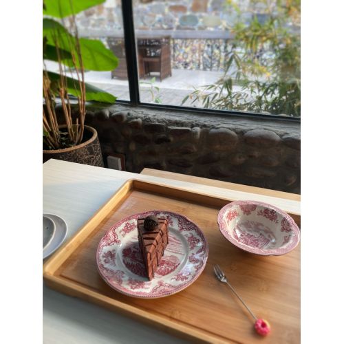 British retro series ceramic plates and bowls