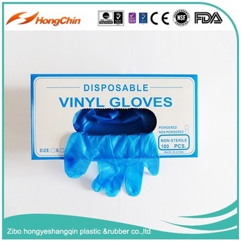 Tidak ada Sarung Tangan Vinyl steril
