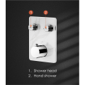 Push Pull Shower Faucet Dual Function Thermostatic Shower Mixer Valve Manufactory