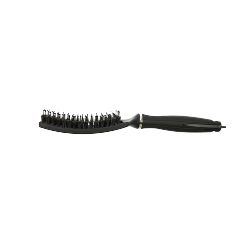 China Curved Vented Styling Hair Brush for Smooth Hair Factory