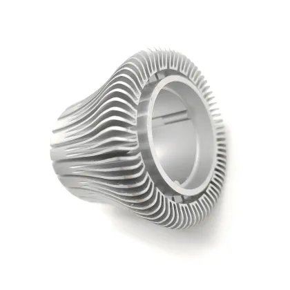 Aluminium extruded heat sink profile LED light radiator