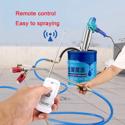 Electric Power Spray Guns and Real Stone Paint Equipment