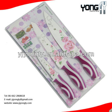3pcs coating knife with double injection handle