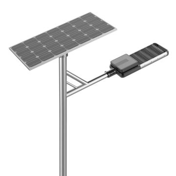 Standalone 100W 12V Solar Street Light with 9M Semi-Integrated Design
