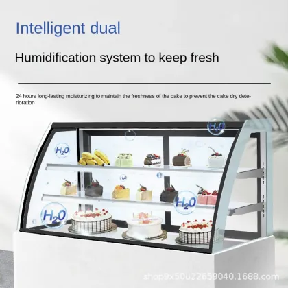 Fresh-keeping Freezer Birthday Cake Refrigerator Cabinet