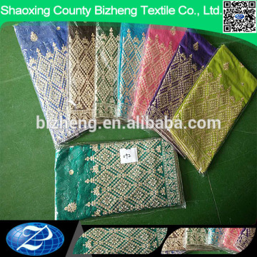 Wholesale beaded george embroidered fabric india george wrappers