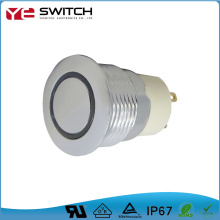 LED không thấm nước LED 120W 12V Kim loại Buttton Switch