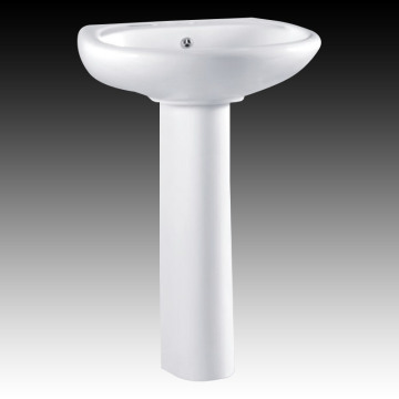 Ceramic Pedestal Basin for Hand Washing (No. 306)