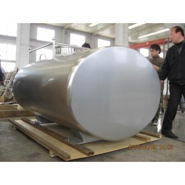 Refrigerated milk cooling tank