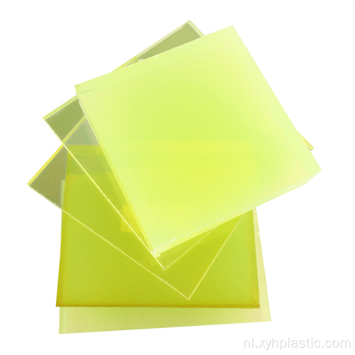 Goede kwaliteit Clear PU Rubber Plastic Sheet