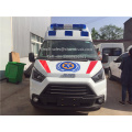 JMC 5-7Passenegrs سيارة إسعاف ذات سقف عالي للبيع